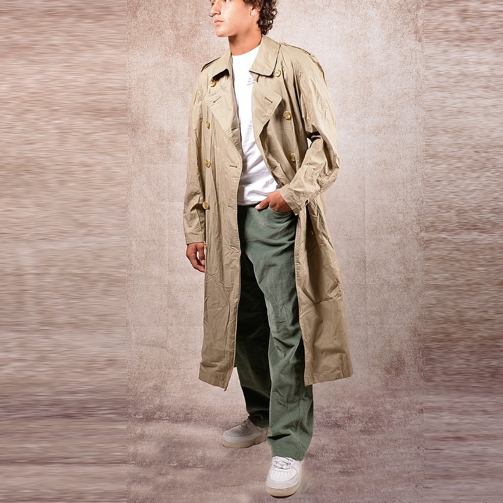 Burberry Tan Trench Coat